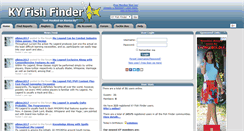 Desktop Screenshot of kyfishfinder.com