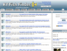 Tablet Screenshot of kyfishfinder.com